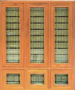 Wooden door
