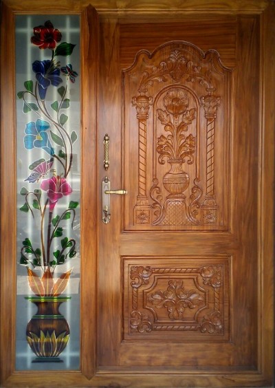 Wooden door